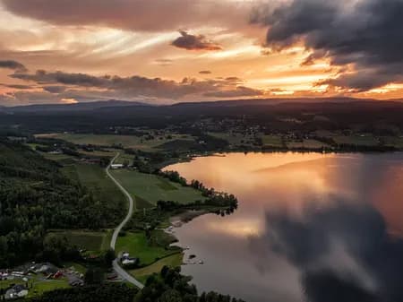 Fiskumvannet and Eikeren storm 2023
