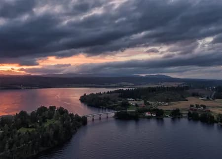 Fiskumvannet and Eikeren storm 2023