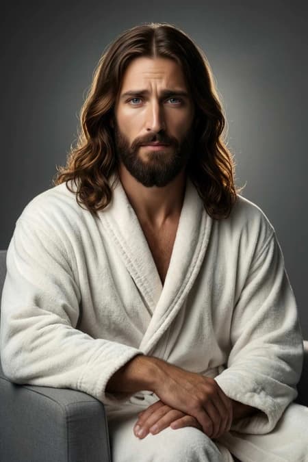 Traditional Jesus Christ icon by qwen-image-2512 Iteration 1 2