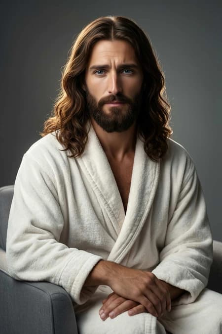 Traditional Jesus Christ icon by qwen-image-2512 Iteration 1 3