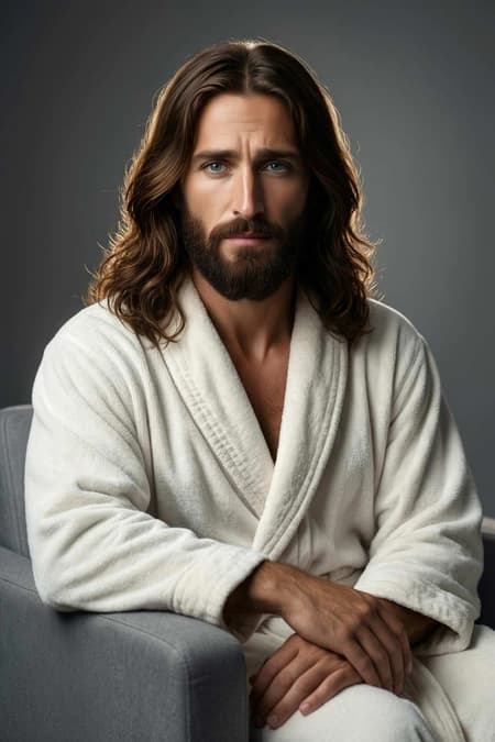 Traditional Jesus Christ icon by qwen-image-2512 Iteration 1 5