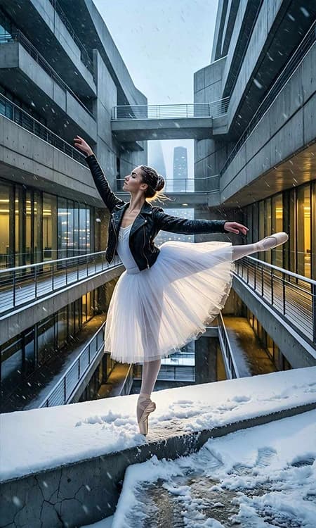 Rebel Ballerina 7 ComfyUI Workflow Iteration 1