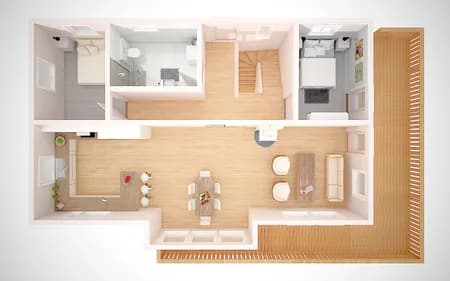 3d interior visualization