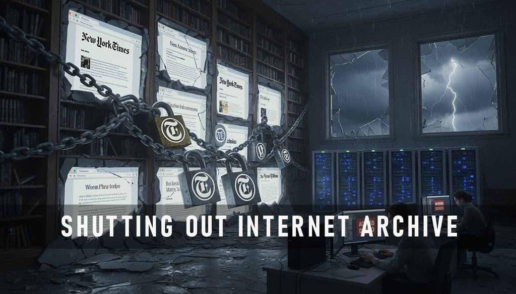 Publishers Are Shutting Out Internet Archive