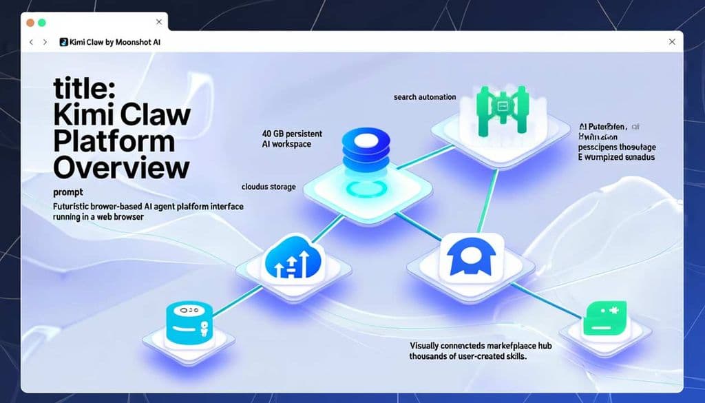 Kimi Claw browser AI agent with 5,000 skills