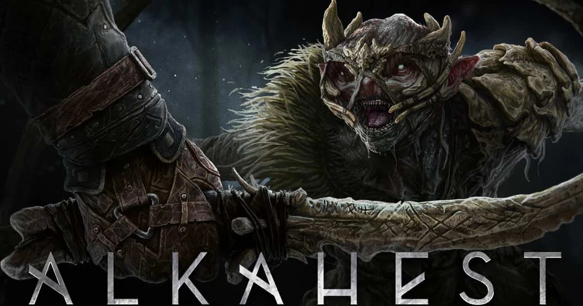 First person medieval sword combat in Alkahest RPG world