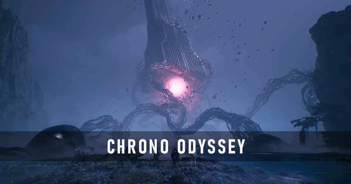 Next-Gen MMORPG Chrono Odyssey Dark Sci-Fi Landscape