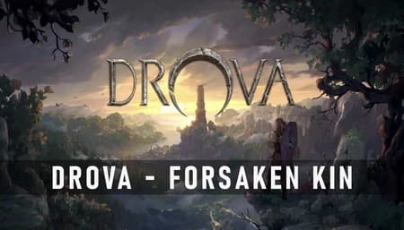 Drova Forsaken Kin Dark Fantasy Pixel Tower In A Grim Forest Landscape