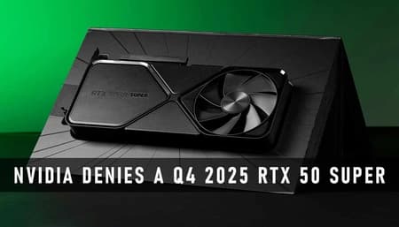 Nvidia denies a Q4 2025 RTX 50 SUPER