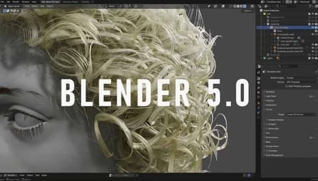 Blender 5.0 with ACES & HDR pipeline, fresh modifiers, better Cycles rendering, Storyboarding template