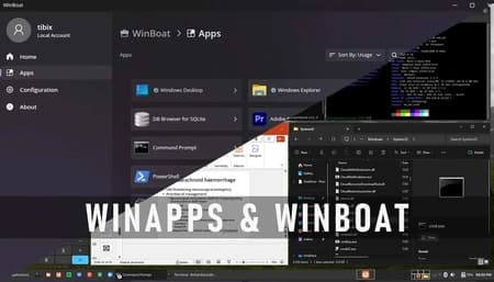 Seamless Windows Design App Running on Linux Desktop