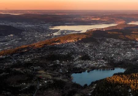 Drammen from Konnerud