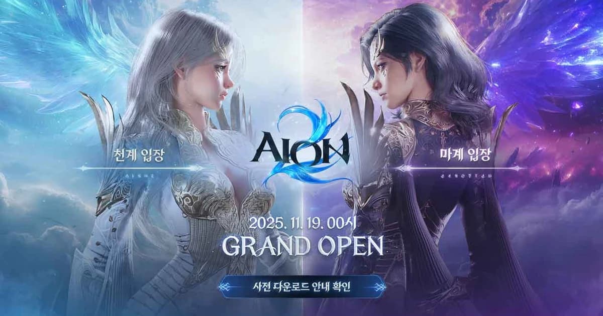 Aion 2 Eight Classes and Global Release Next Year