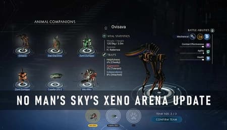 No Man’s Sky’s Xeno Arena update