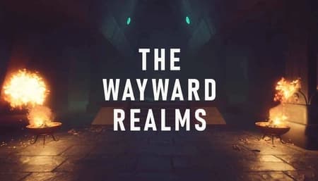 The Wayward Realms fantasy RPG world overview artwork