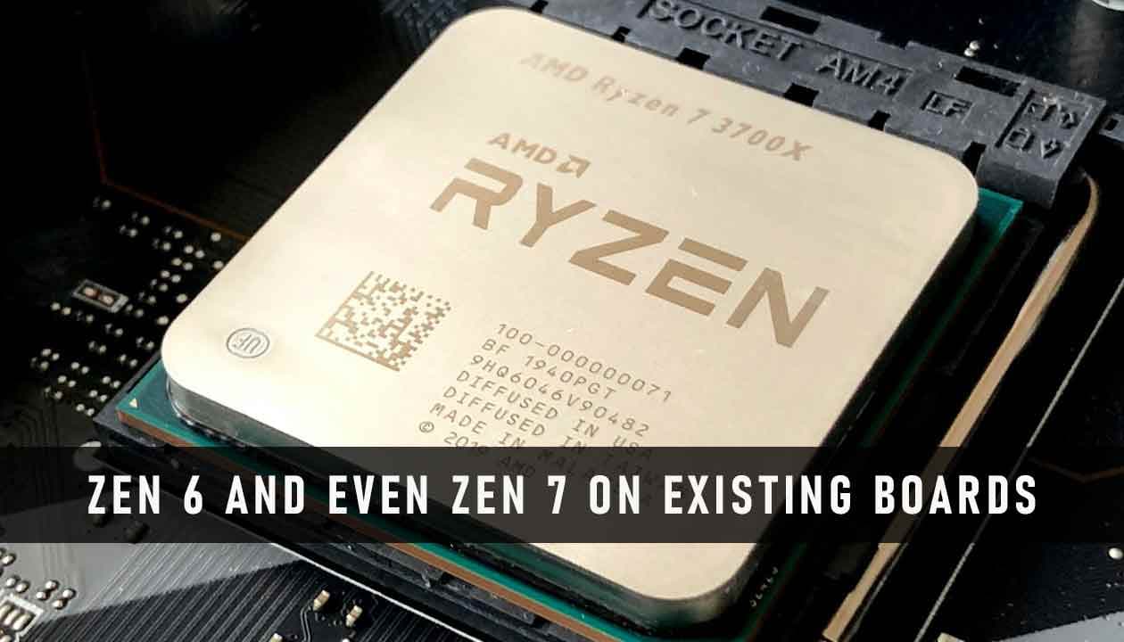 AMD on AM5 zen 4 zen 5 zen 6 zen 7