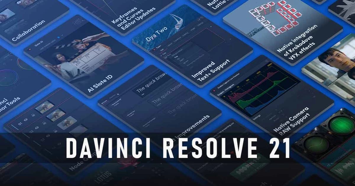 DaVinci Resolve 21 New Photo Page UI Preview
