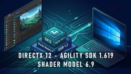 GPU rays reordered by Shader Execution Reordering in a path traced scene