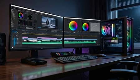 Multi-camera 4:2:2 10 bit project on creator PC