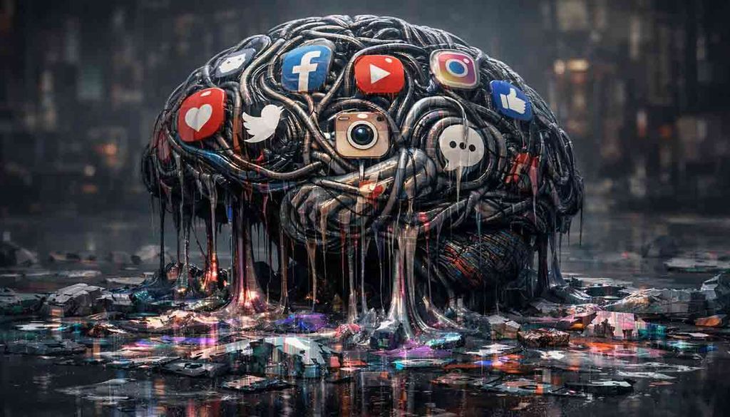 Model Autophagy Disorder Brain rot and AI Slop