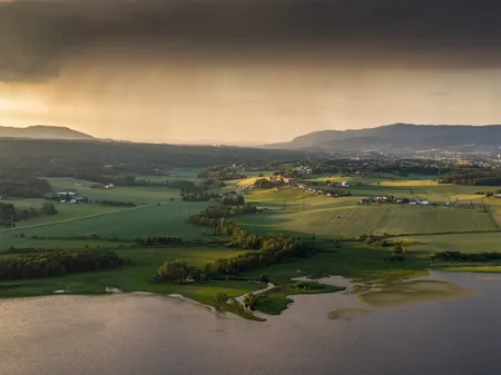 Øvre Eiker | Fiskumvannet and Vestfossen storm 2023