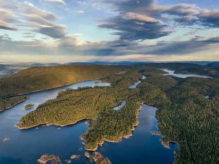 Øksne lake Norway | Øvre Eiker