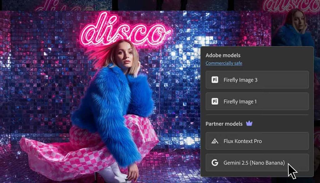 Adobe Photoshop Nano Banana Flux 