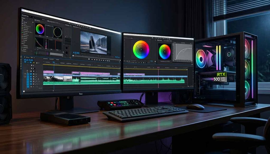 Multi-camera 4:2:2 10 bit project on creator PC