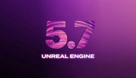 Unreal Engine 5.7 Nanite Foliage, PCG, Substrate materials, MegaLights.